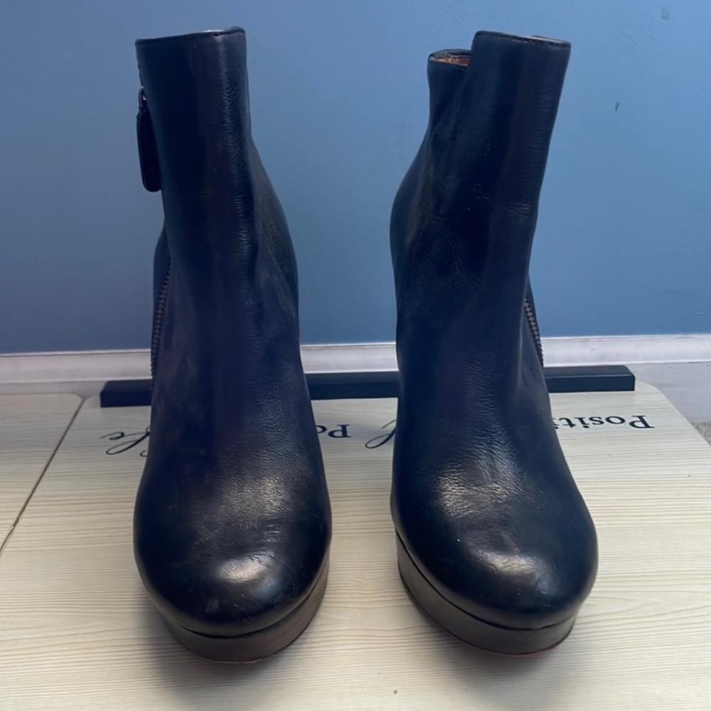 Coach Leather Booties